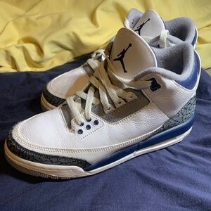 Kid’s 7Y Jordan Retro 3 “Midnight Navy”